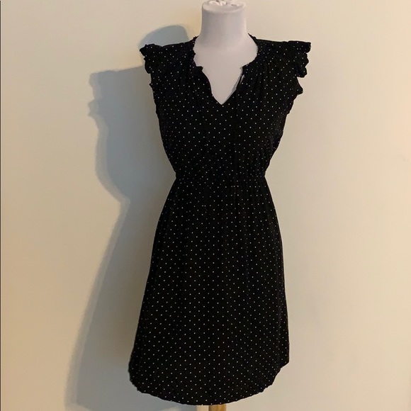 Black and White Polka Dot Dress